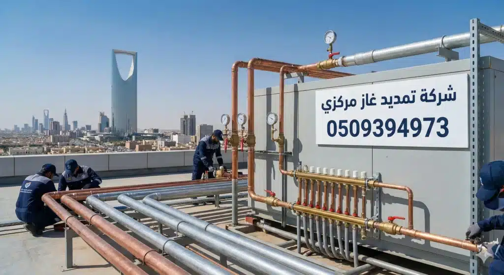 شركة تمديد غاز مركزي بالرياض
