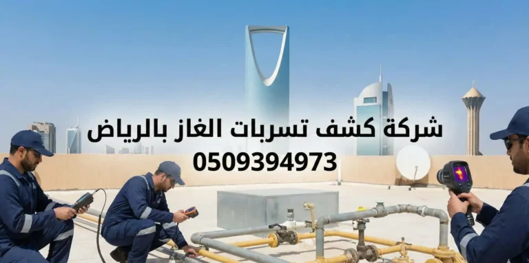 شركة كشف تسربات الغاز بالرياض