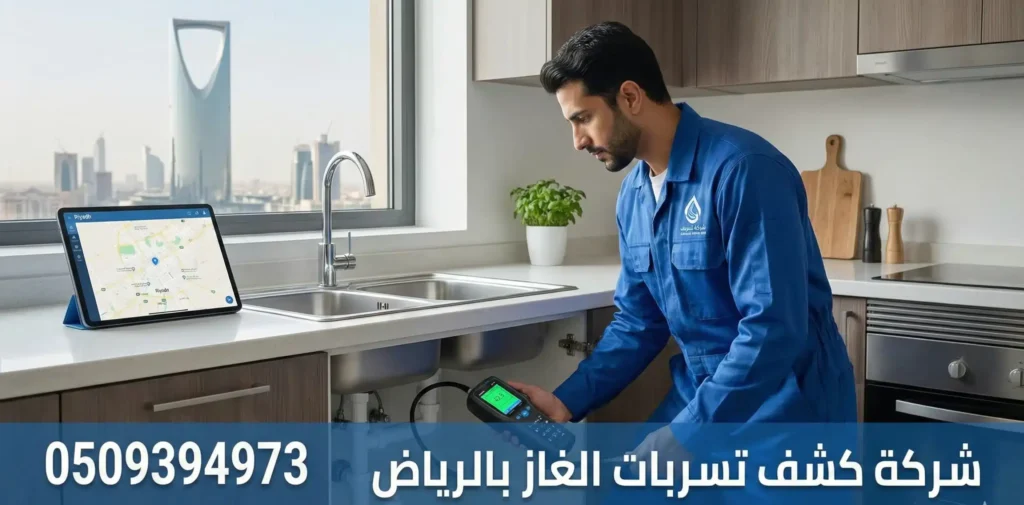 كشف تسربات الغاز بالرياض