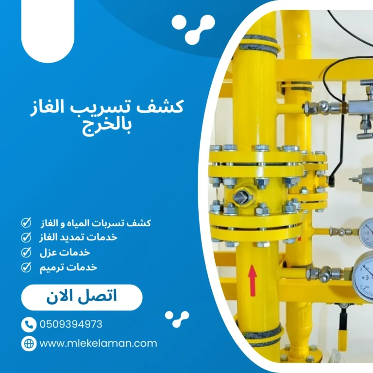 كشف تسريب الغاز بالخرج