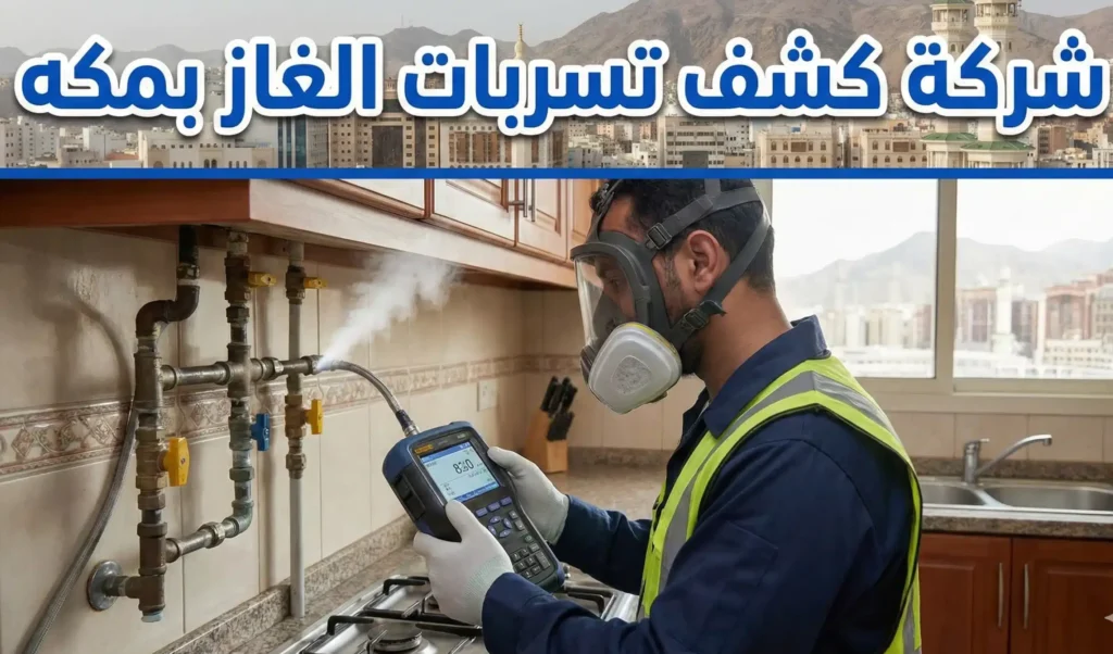 شركة كشف تسربات الغاز بمكه