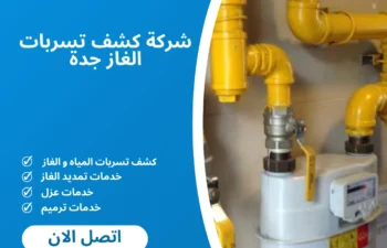 شركة كشف تسربات الغاز جدة