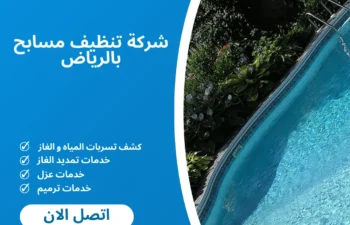 شركة تنظيف مسابح بالرياض